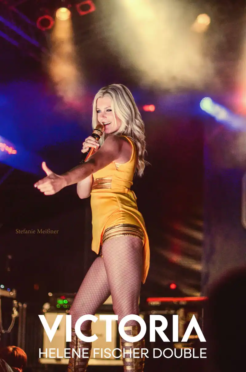 Helene Fischer Double Victoria Kern beim Heidebeben Festival 2025